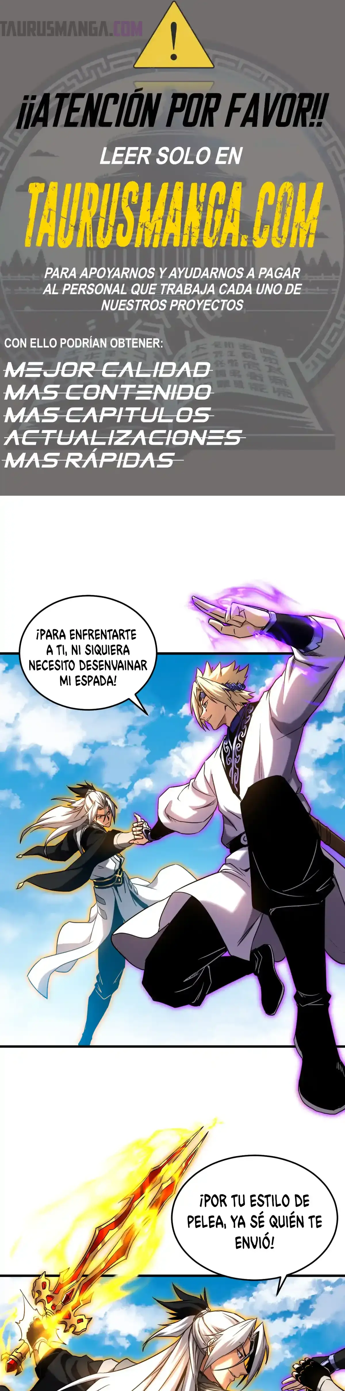 Mientras mis discípulas se matan, yo me relajo! > Capitulo 143 > Page 01